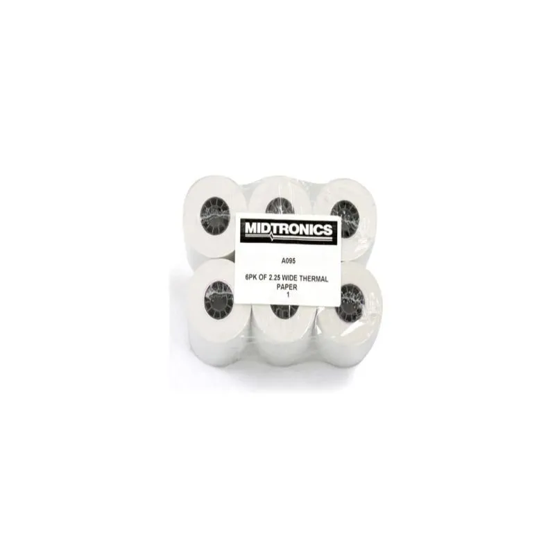 A095 Midtronics 6-Pack Thermal Paper