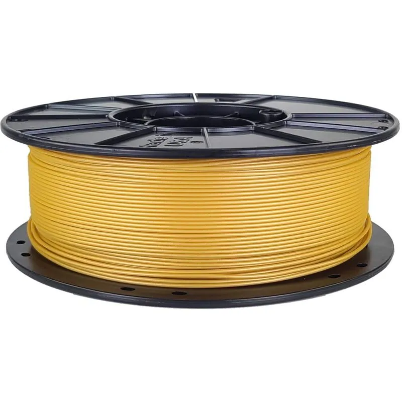 3D Printer Filament,1.75mm,Gold,PLA,1kg