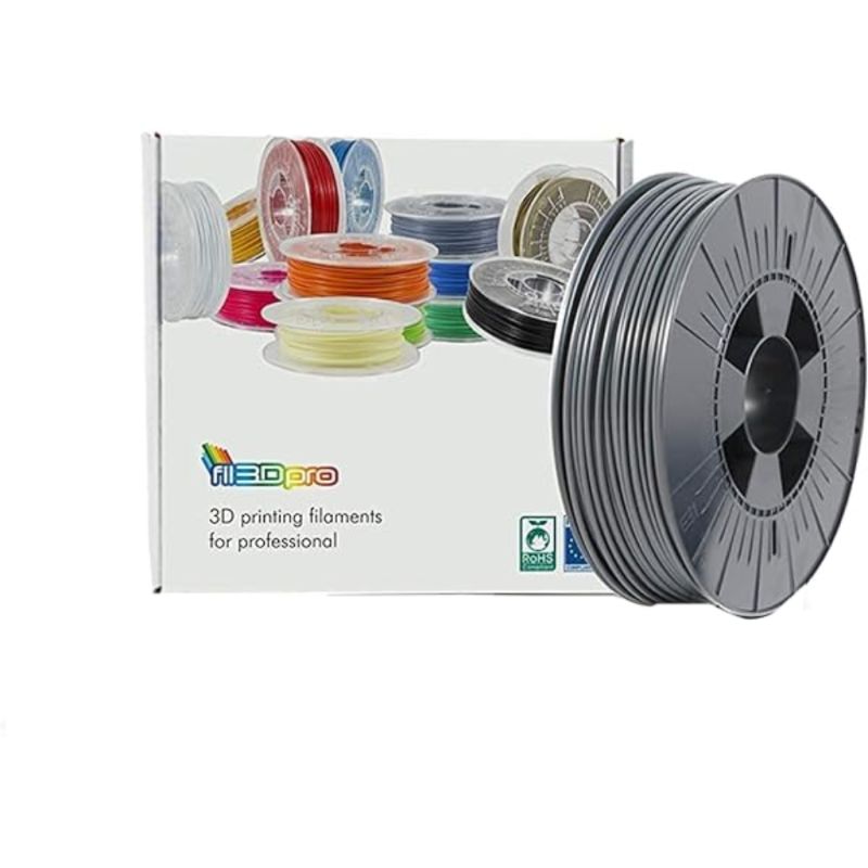 Fil3dpro PLA 1.75mm 3D Printer Filament 750g - Iron Grey