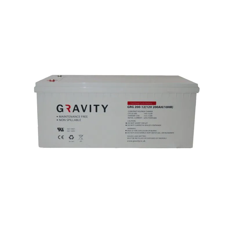 GRG 200-12 - Gravity, 200Ah, 12V, Lead-Acid Battery