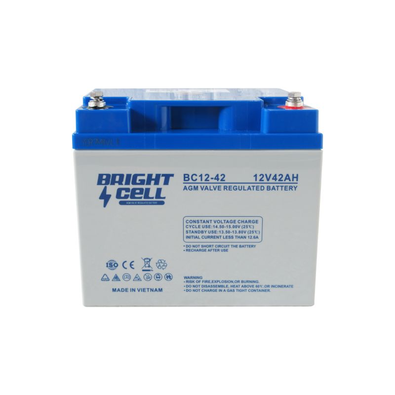 Bright Cell BC12-42 12V 42Ah SLA (Sealed Lead‑Acid) Rechargeable Battery