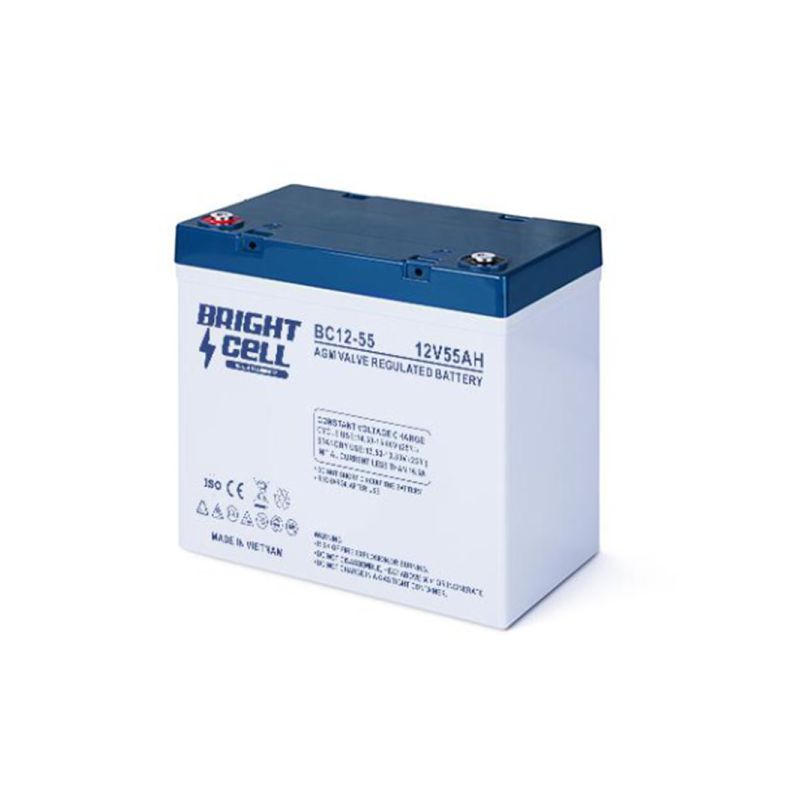 Bright Cell BC12-55 12V 55Ah SLA (Sealed Lead‑Acid) Rechargeable Battery