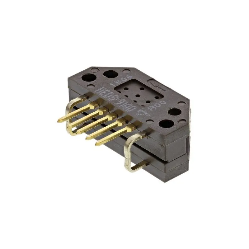 HEDS-9140#A00 Optical Encoder Rotary Incremental Straight Digital Through Hole PC Pins 500CPR