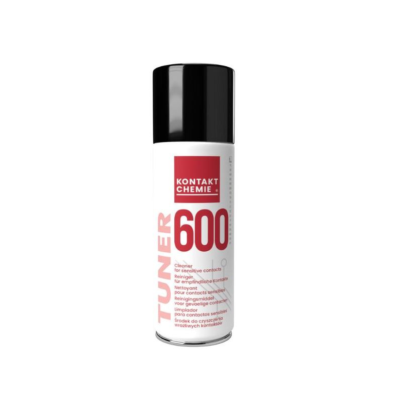 TUNER 600 Precision Cleaner – 200 ML Aerosol for High-Frequency Components, Quick-Dry, Leaves No Residue