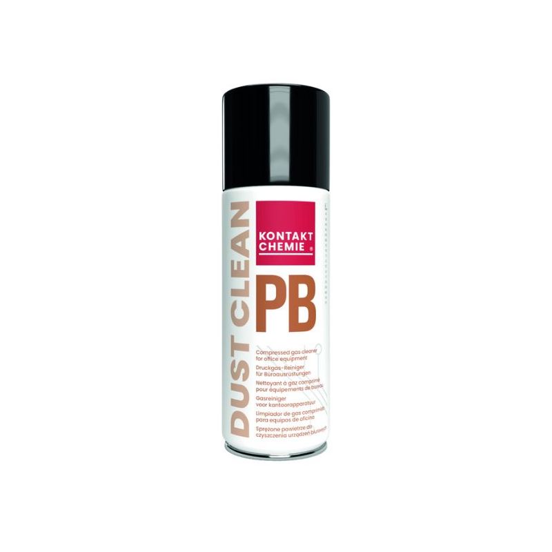 DUST CLEAN PB Office Equipment Cleaner – 400 ML High-Pressure Gas Duster for Electronics, Residue-Free, with Precision Tube