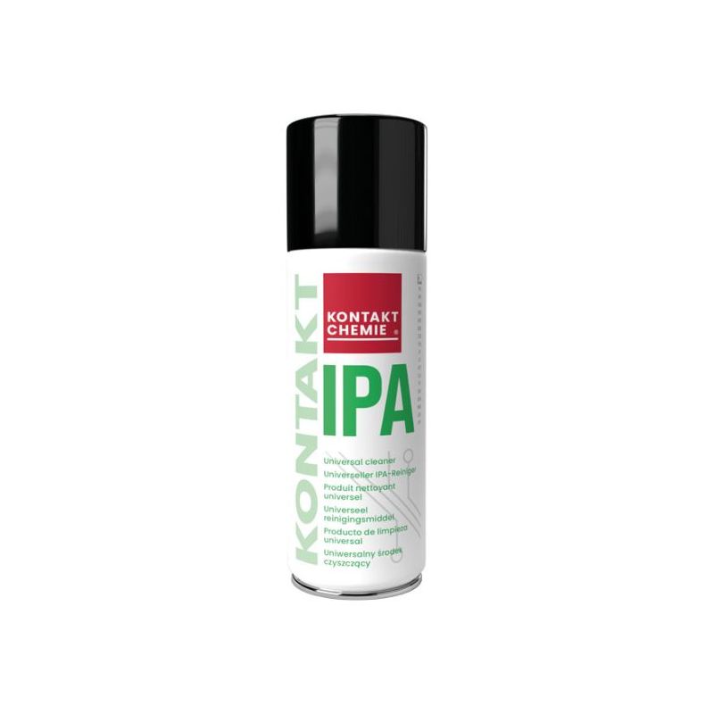 KONTAKT IPA Isopropanol Cleaning Spray – 200 ML Aerosol, High Purity for Electronics, Optics, and Fine Mechanics
