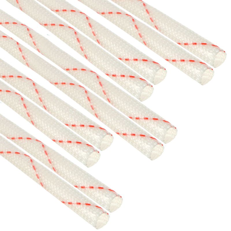 PVC Silicone Fiberglass Sleeving 3mm - High-Voltage Insulation Tubing -1 Meter
