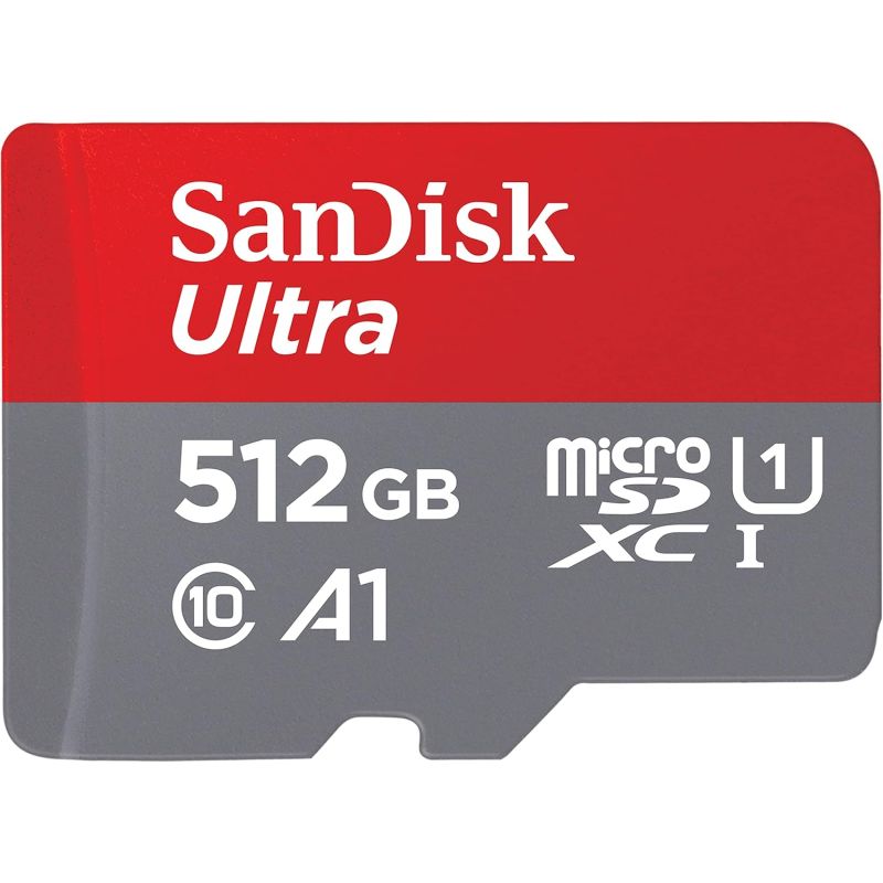 SDSQUA4512GGN6MA SanDisk Ultra Micro SDXC Card 512GB Class 10 UHSI