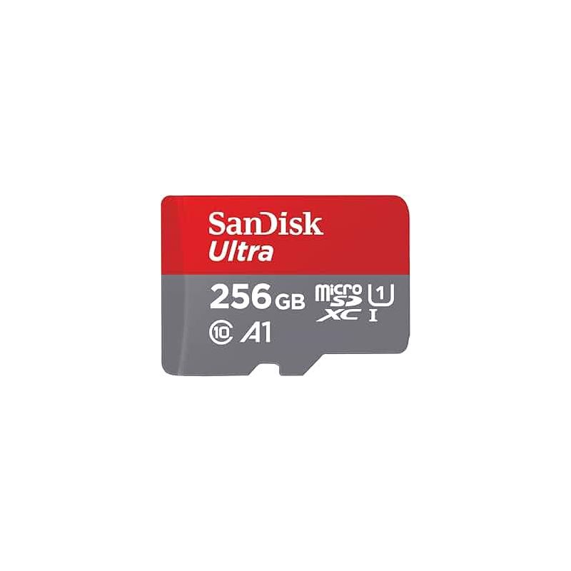 SDSQUA4256GGN6MA SanDisk Ultra Micro SDXC Card 256GB Class 10 UHSI A1