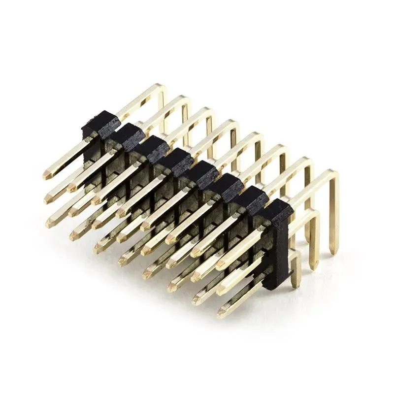 Right Angle Header Connector,3x40 Angle,2.54mm Pitch,3-Row ,120-Pin,M