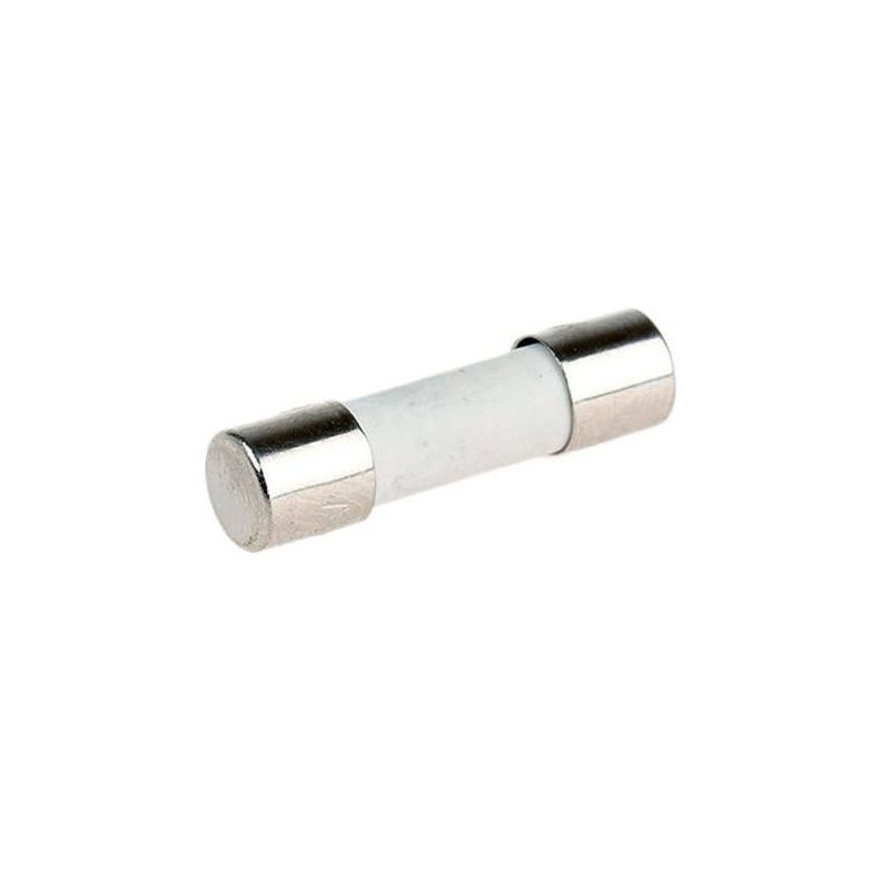 Ceramic Cartridge Fuse – 5 × 20 mm, Slow-Blow, High Breaking Capacity for Circuit Protection