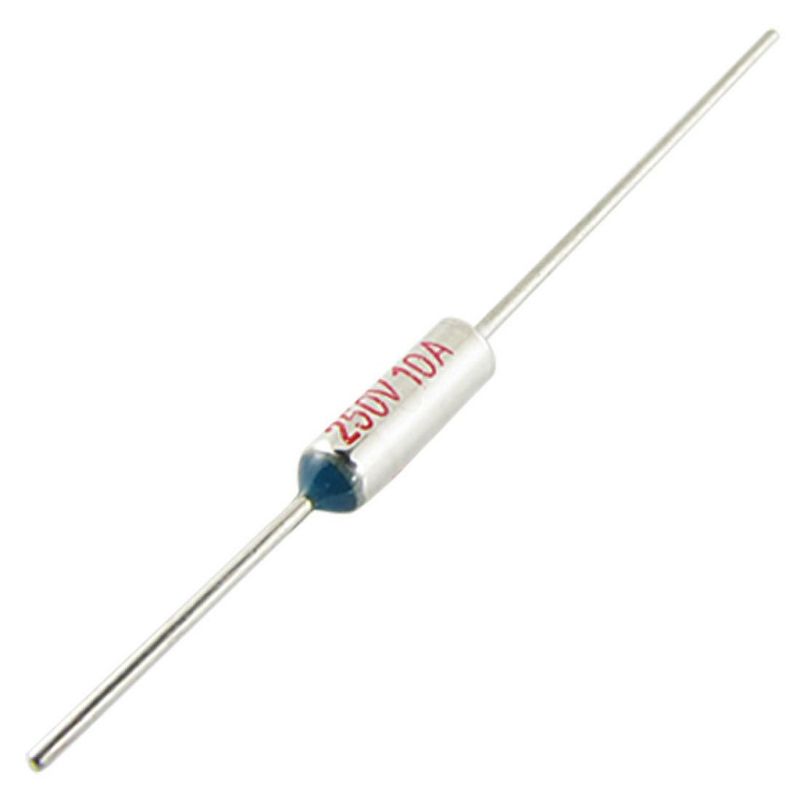 Thermal Fuse 240C 10A 250V Axial Cutoff Protection