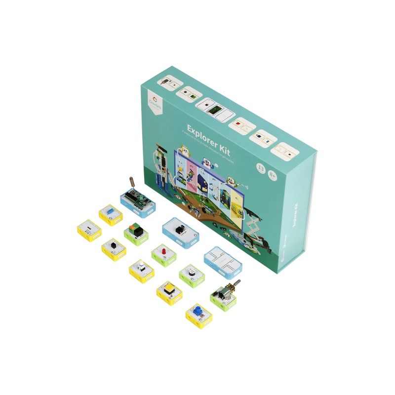 Crowbits Explorer Kit – Micro:bit-Based STEM Learning with Plug-and-Play Modules & Graphical Programming