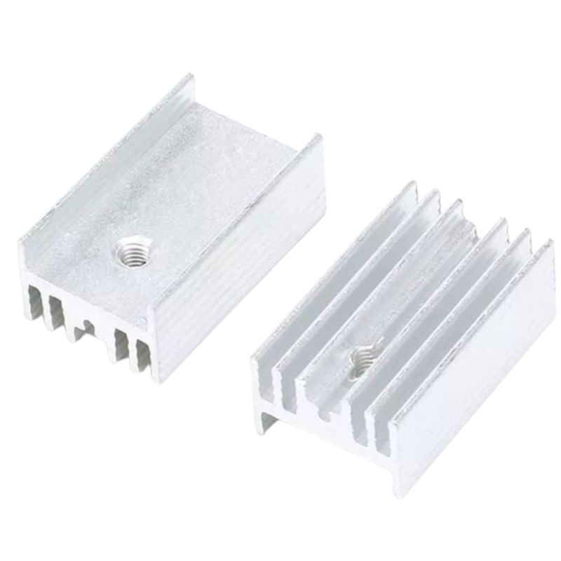 TO-220 Heat Sink, Aluminum, Screw Mounting