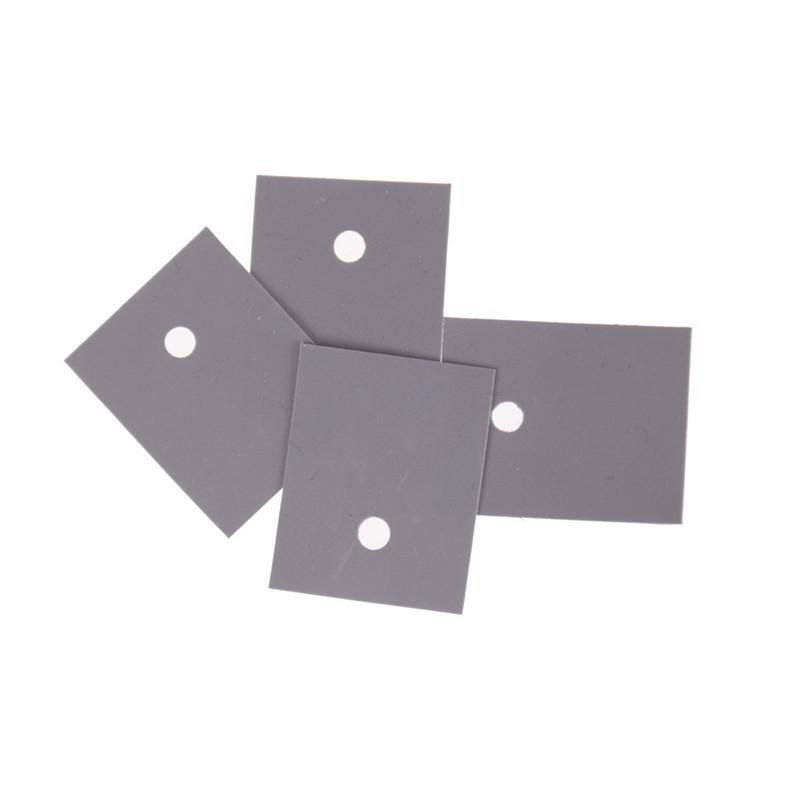 Mica Insulator Pad TO247 25x20mm Silicone Rubber Coated High Voltage Isolation