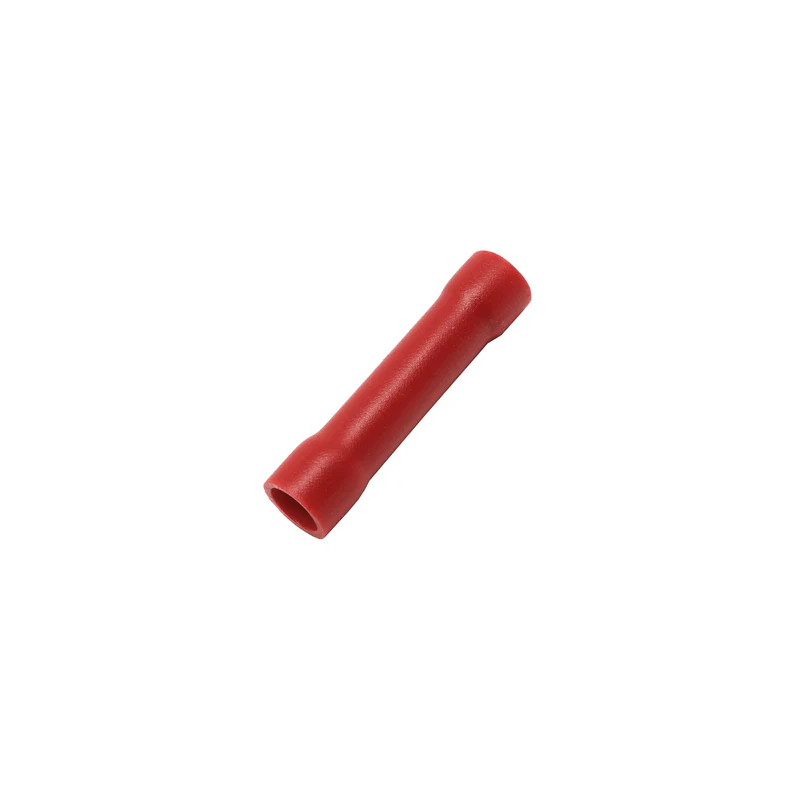 BV1LUGS Butt Connector Insulated Red 22to16AWG PVC Terminal
