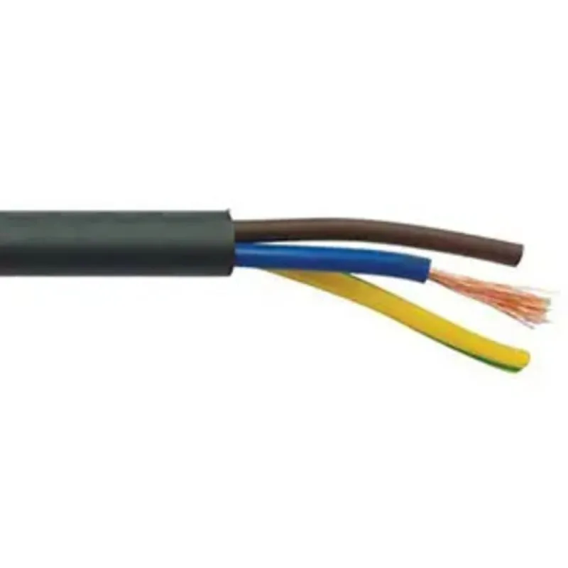PVC Flex Cable,3Cx1.5mm²,Black