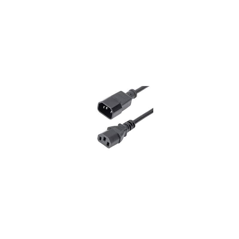 Power Cable Extension 6ft (1.8m), 3-Prong AC Power Cord for Home and Office Equipment