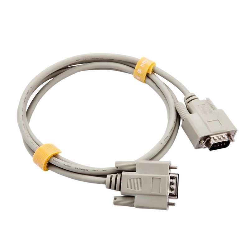 RS232 Serial Cable – DB9 Male to Male, 1.5 Meter Length, Shielded for Data Transfer & Communication