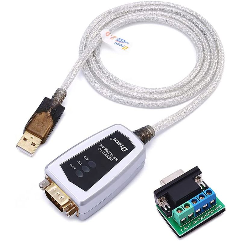 DT-5019 USB 2.0 to RS422 RS485 Converter Cable FT232 Chip 0.5M with Terminal Block