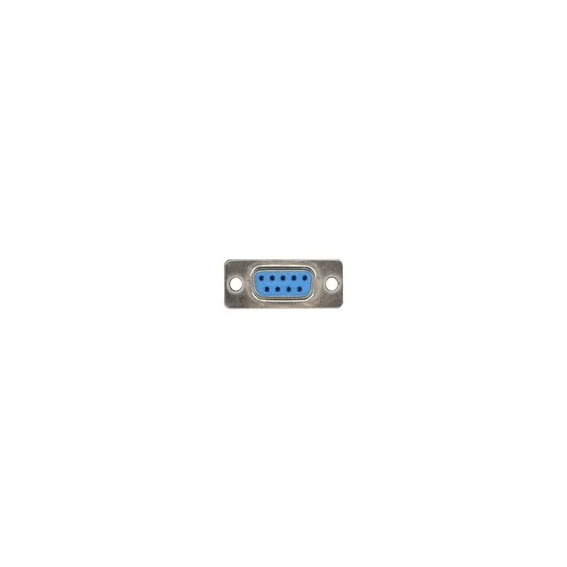 DB9 Female Connector Solder Type 9-Pin D-Sub Panel Mount