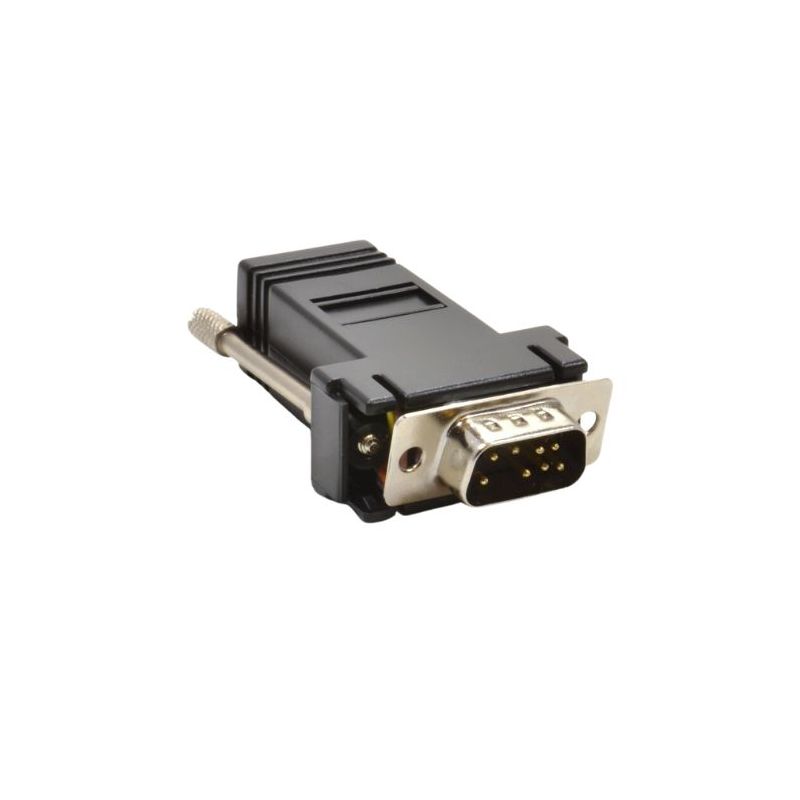 DB9-Pin,Jack Adapter Converter, Durable and Reliable Connector,Male to RJ45