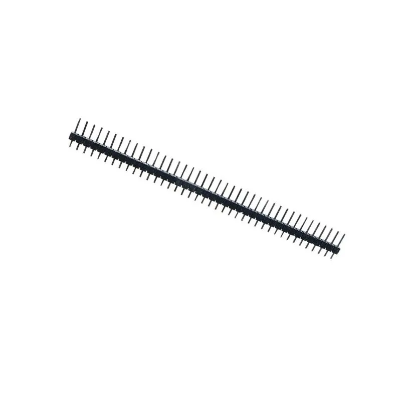 Male Header 1x40 Straight 2.54mm Pitch Single Row Pin Connector