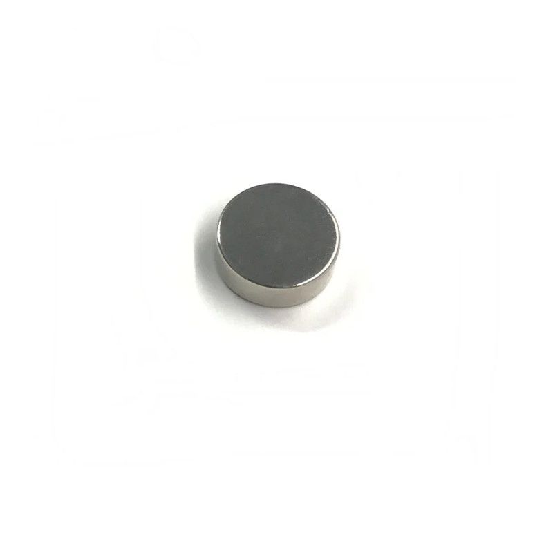 Neodymium Disc Magnet N40, 9 mm × 3 mm, Strong Rare-Earth, Nickel-Plated Finish