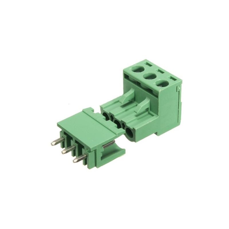 MF-129 Terminal Connector 3 Pin 5.08mm Pitch PCB Mount Pluggable Screw Type