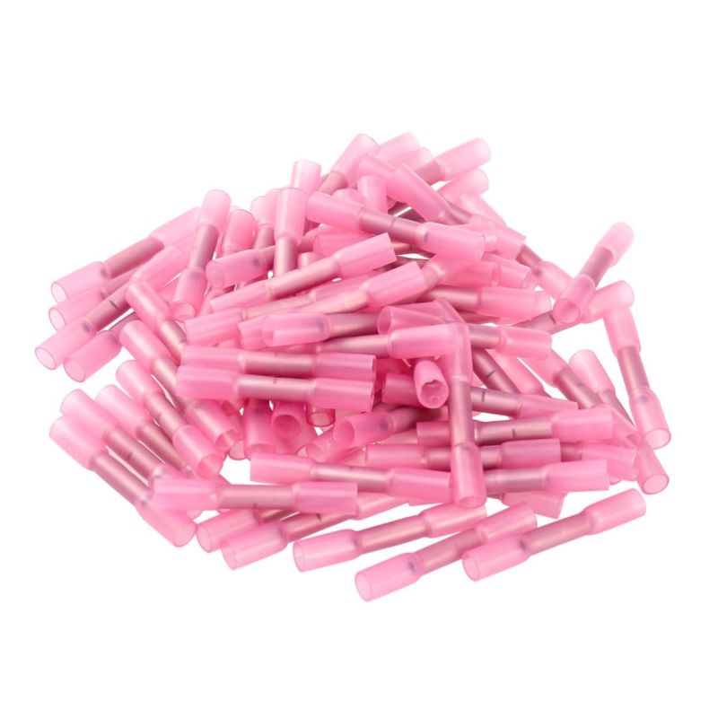 K12 Spade Butt Connector 0.5-1.5mm, Heat Shrink Waterproof, 22-16AWG