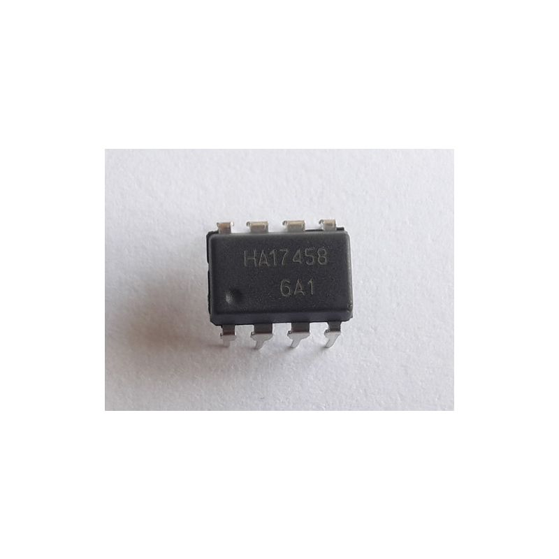 HA17458 Dual Operational Amplifier, 100dB Gain, 13V Output, DP-8