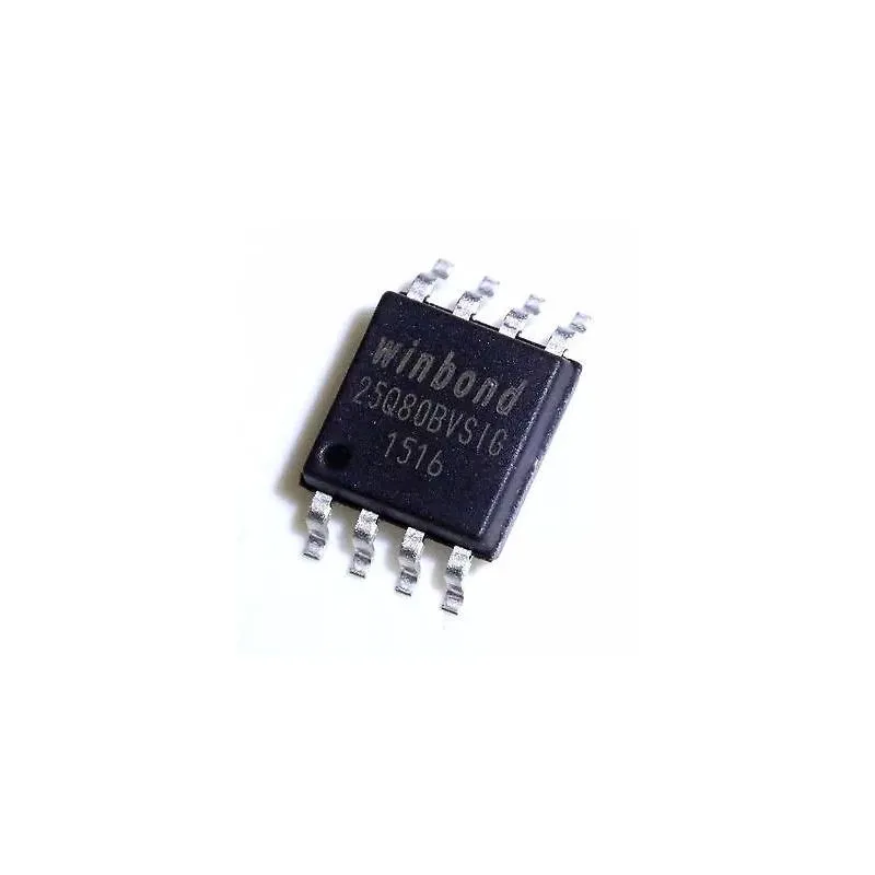 W25Q80BVSSIG, 8M-bit Serial Flash Memory, SPI Interface,  SOIC-8