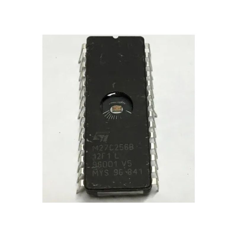 M27C256B-12F CMOS UV EPROM, 256 Kbit,32Kbx8,5V, 12V