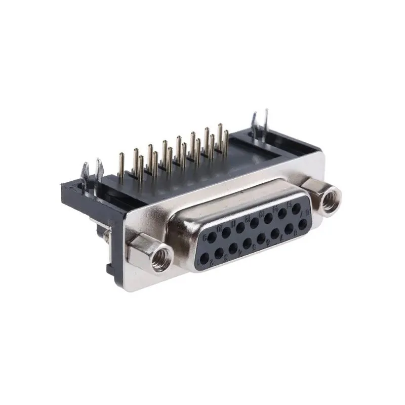 DB15 ,Female PCB Mount Connector - 15-Pin D-Sub Connector for PCB Applications