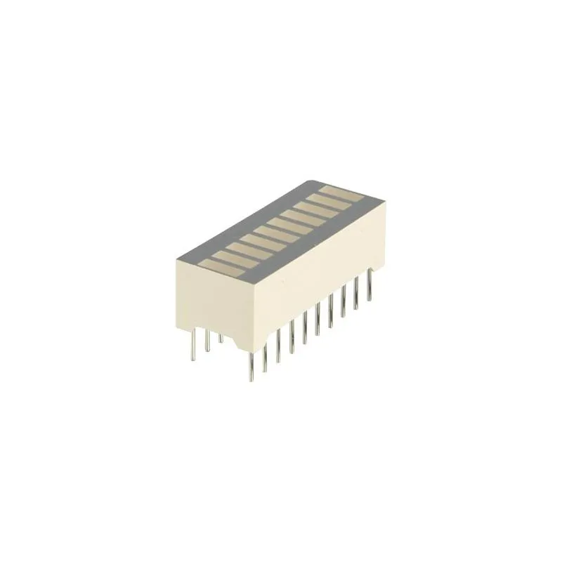 DC10YWA ,10 Segment Bar Graph Array - Yellow LED, 25.4mm x 10.16mm