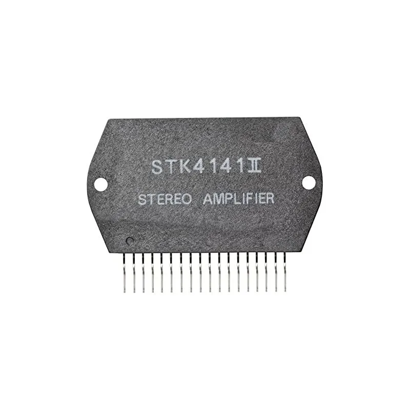 STK4141II,Thick Film Hybrid IC,2 Channel 25Wmin AF Power Amplifier