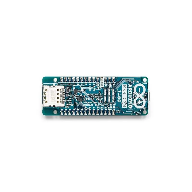ABX00018, Arduino MKR GSM 1400 Board - 32-bit ARM Cortex-M0+ Microcontroller, GSM/3G Connectivity