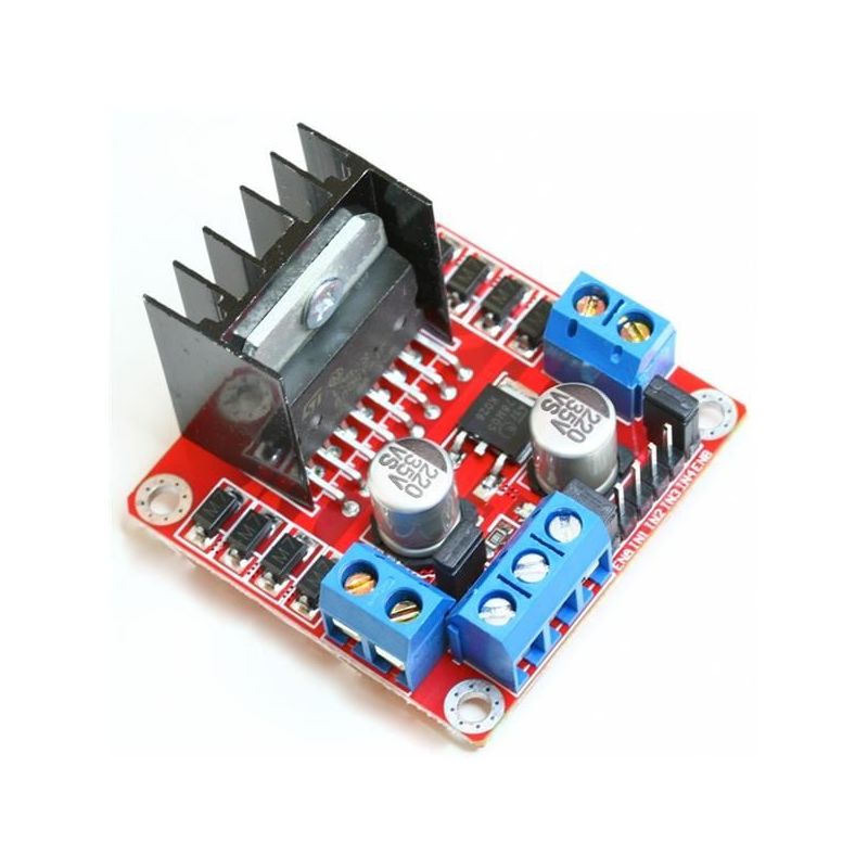 L298N,DC Motor Driver Module Dual H-Bridge for Arduino Projects,5-35V