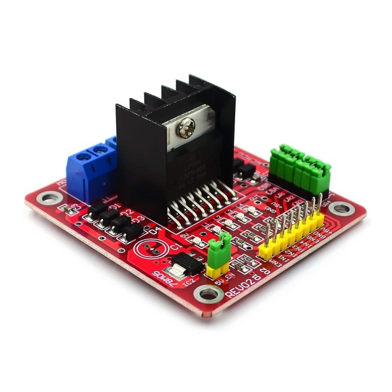 HW-094,2-Channel DC Motor Driver Module, High Efficiency, Dual H-Bridge Design for Robotics and Automation Projects