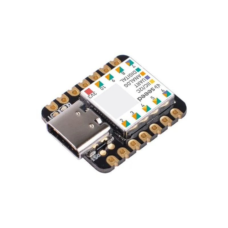XIAO SAMD21, Microcontroller Development Board, ARM Cortex-M0+, USB-C, Ultra-Compact