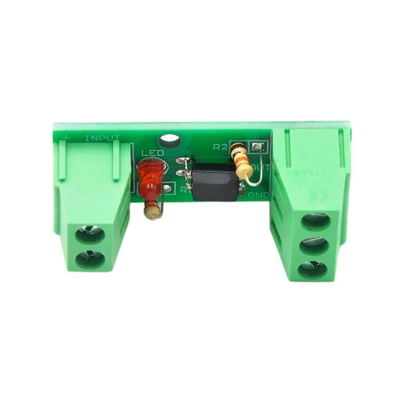 PC817 EL817 DC-1 Channel Optocoupler Isolation Module for DC Voltage/Current Sensing, 1.8V-24V