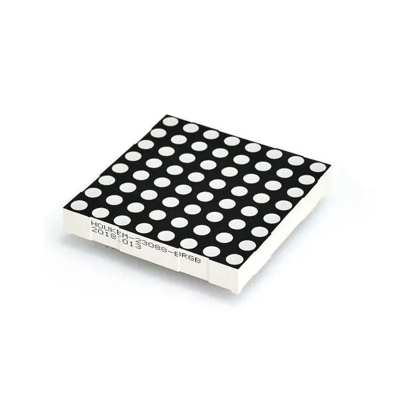 60 x 60 mm RGB LED Matrix Display - High Brightness Multicolor Module for Arduino and Electronics Projects