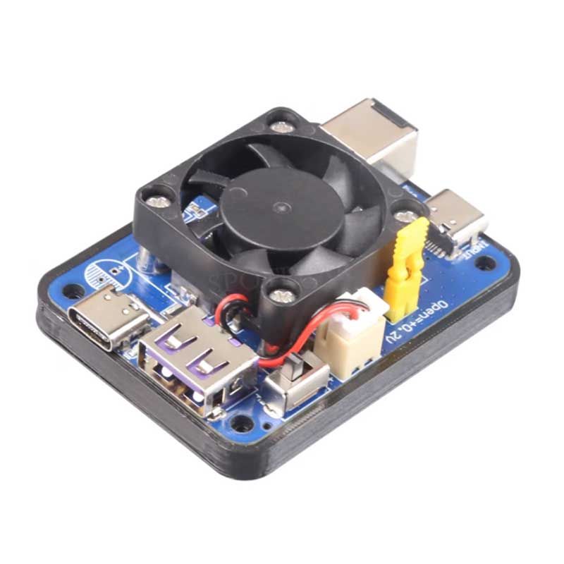 Raspberry Pi 5 Power PD Trigger Activation Module – 5V/5A 27W Dual Input (PD/DC) Wide Voltage Power Supply for Pi5 & Jetson Nano