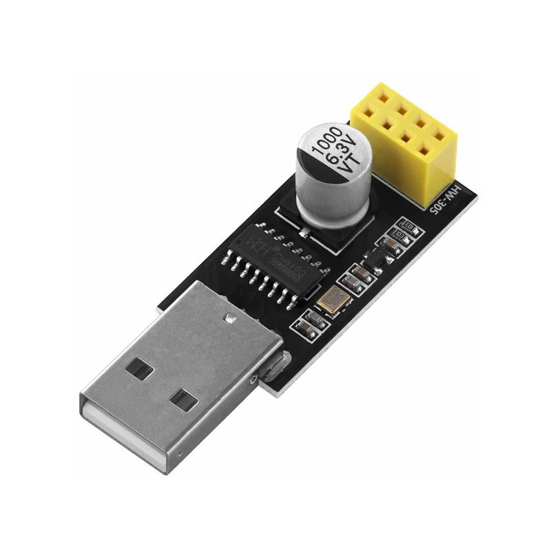 uSB to ESP8266 WiFi Module Adapter - 3.3V, Wireless Data Transmission