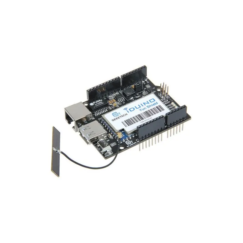 Geeetech Iduino Yun Shield - WiFi, Ethernet, OpenWRT, Arduino Compatible