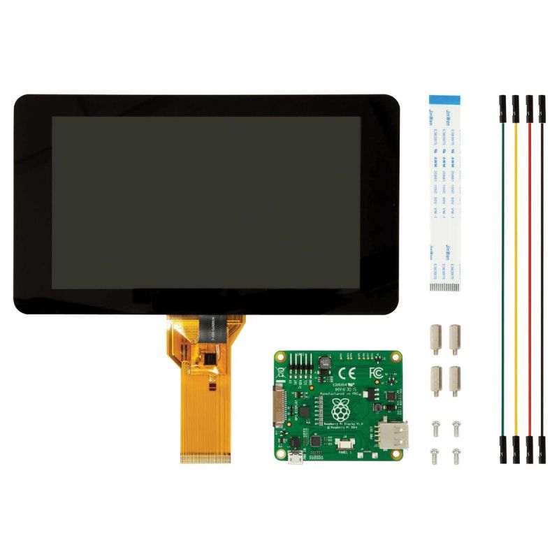  SC1227, 7 Inch Touchscreen Display for Raspberry Pi 