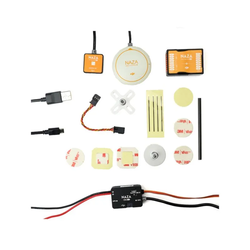 DJI NAZA M V2 Multirotor Autopilot Controller Set with GPS, Advanced Flight Stabilization and Intelligent Navigation System for Drones