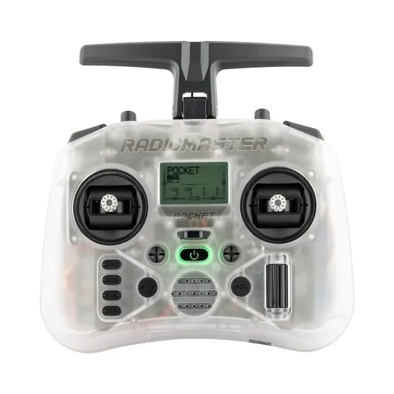 Radiomaster Pocket 2.4GHz Radio Controller ELRS Version Compact Transmitter with EdgeTX Firmware and Hall Gimbals