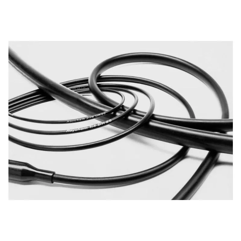Sleeving; Heatshrink DR-25-TW-1/4-0-SP Blk I (Moq 150M)
