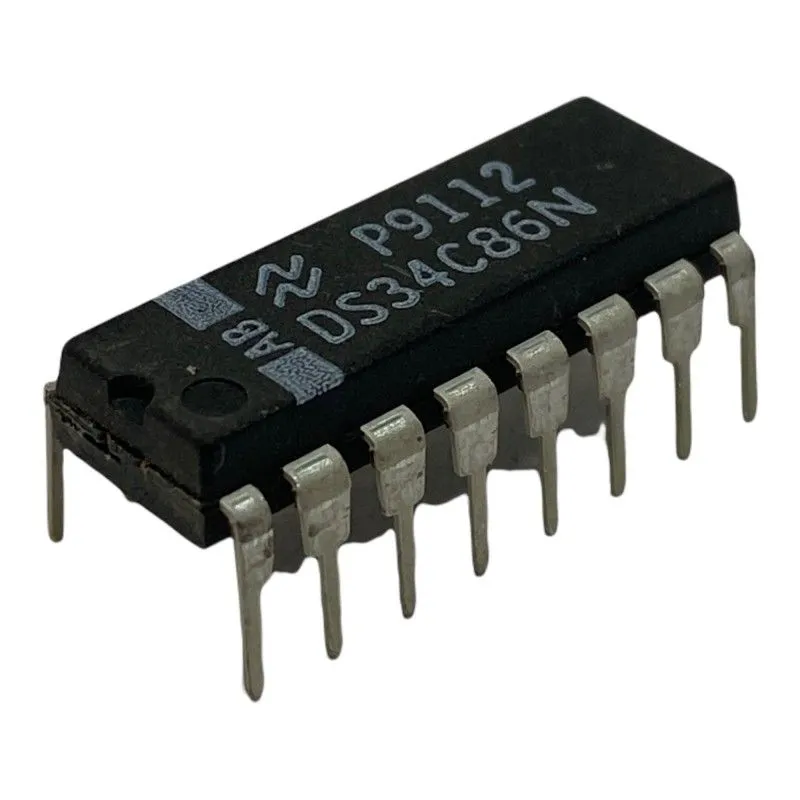 DS34C86N-DIP,Quad Differential Line Receiver,DIP-16